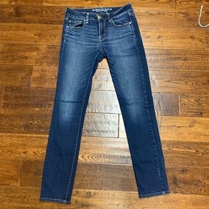 AMERICAN EAGLE Super Stretch Long Skinny Jeans